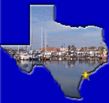 Rockport on Texas map